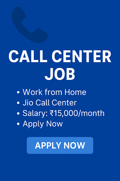 Call Center Job