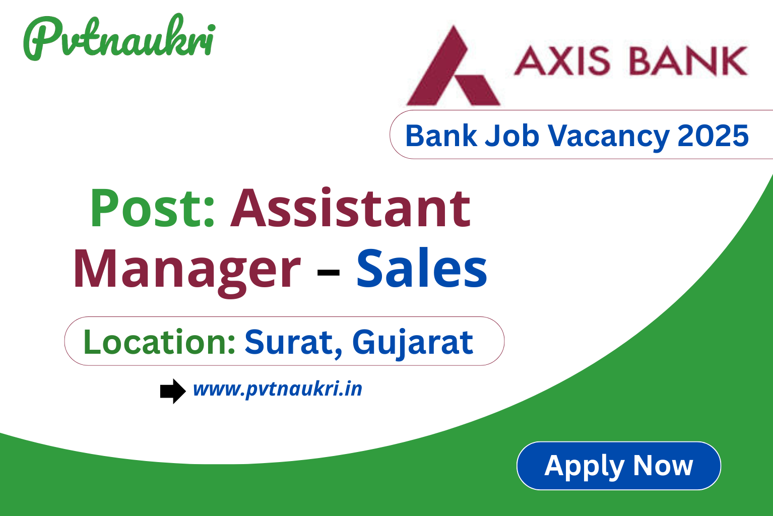 Axis Bank Job Vacancy 2025 – Assistant Manager Sales