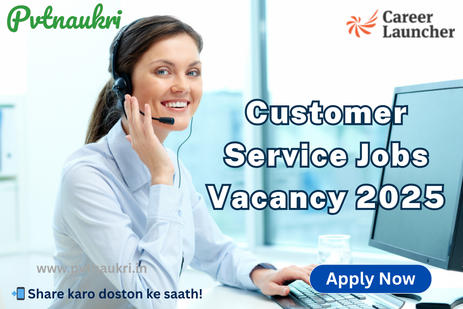 Career Launcher Customer Service Jobs Vacancy 2025 - Apply Now