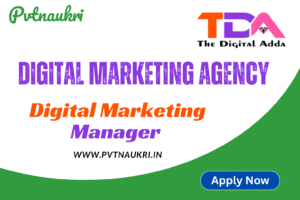Digital Marketing Manager Job 2025 – Work with The Digital Adda Salary ₹72,000 Apply Now